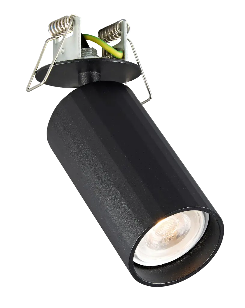 ORYX Input spot blad veren incl. lamp excl zwart