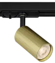 ORYX monophase track spot deco lamp excl zwart + goud
