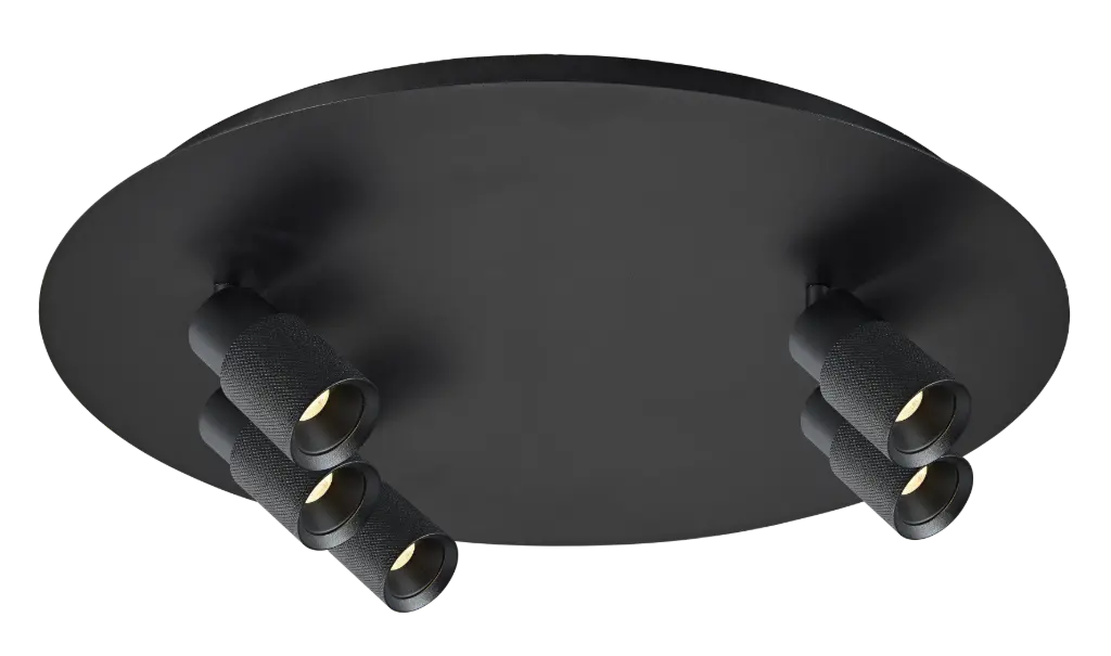 NYSAL Spot RD 5L MR11 (lamp excl) zwart