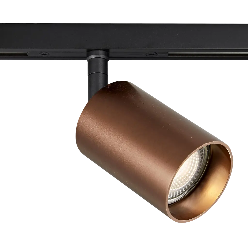 TABOO Micro Line trackspot zwart brons (excl. lamp)