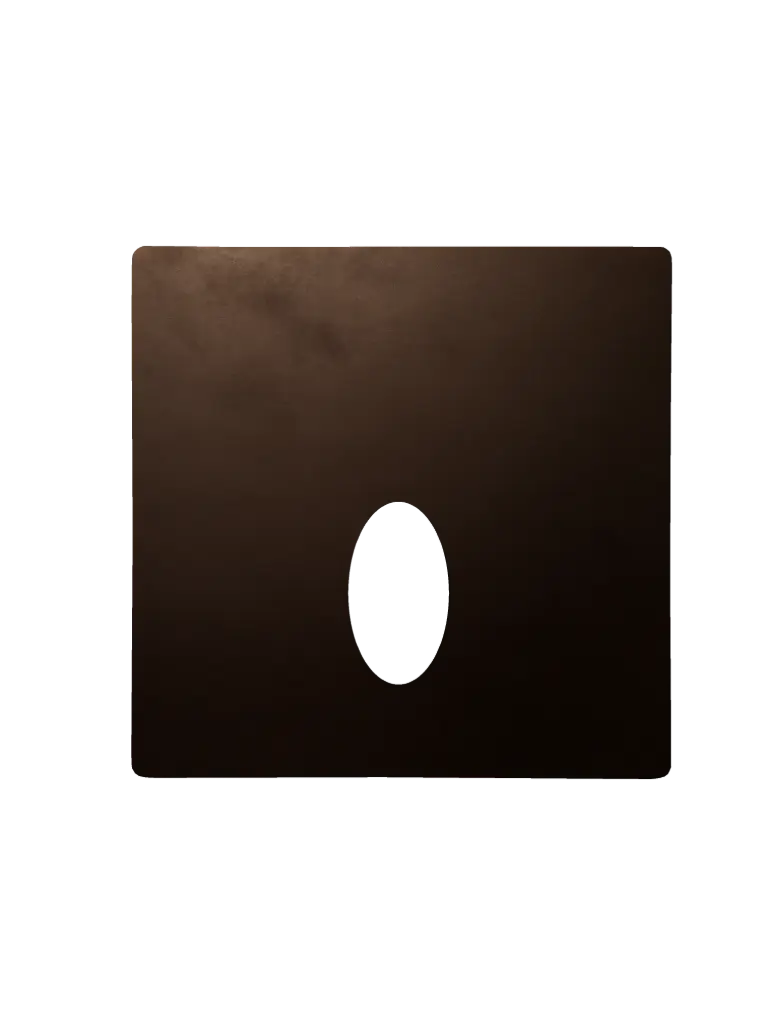 ARAH Cover SQ Oval Opening - Bronze