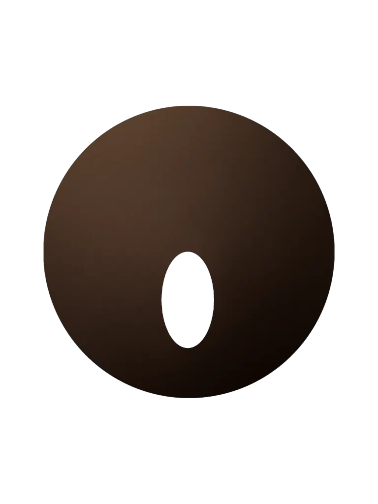 ARAH Couverture RD Ouverture Ovale - Bronze