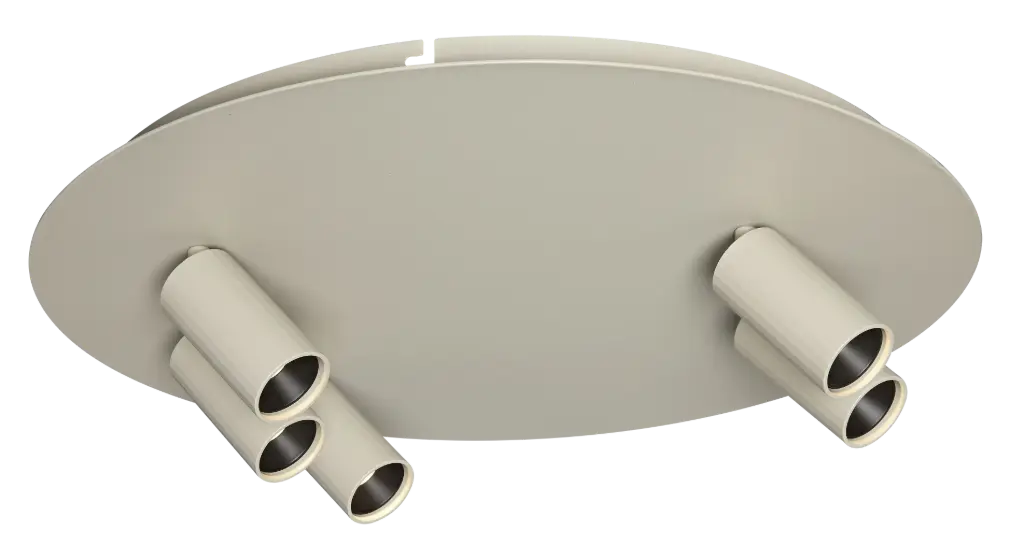 ORYX - Plafondlamp 5L RD - Beige