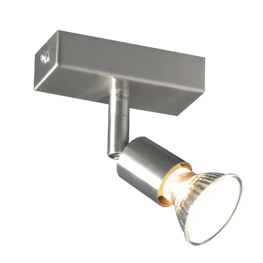 [3402131] RUNE 3 WANDL 1XGU10 LED 5W dim STAND  STAAL