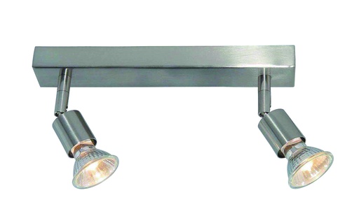 [3402132] RUNE 3 BALK  2XGU10 LED 5W dim STAND  STAAL