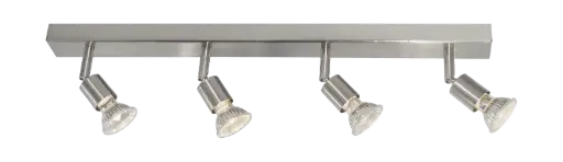 [3402134] RUNE 3 BALK  4XGU10 LED 5W dim STAND  STAAL