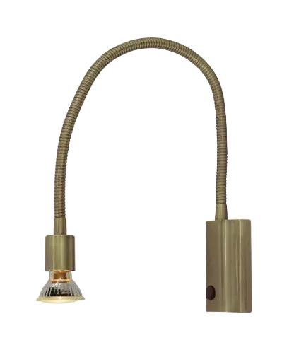 [3402163] RUNE FLEX 1XGU10 LED 5W dim     BRONS