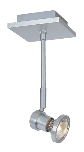 [4012011] X-BASE+NUBIS SPOT 1XGU10 5W LED AN.ALU