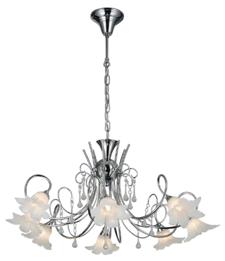 [3416105] TABOR pendel chroom 8xG9 LED incl.