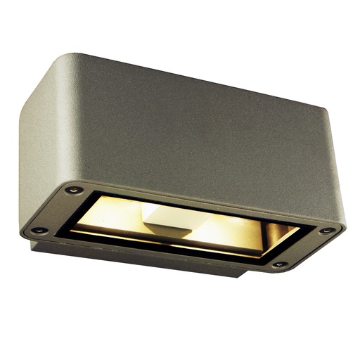 [3424018] TRIXX wandlicht zilver Warm Wit CREE LED max 4x3W IP54