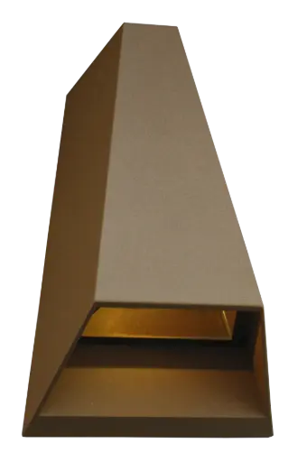 [3424024] AXO wandlicht rusty Warm Wit CREE LED max 2x3W IP54