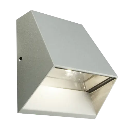 [3424028] TRIUM v3.0 wandlicht zilver Warm Wit LED max 1x7W IP54
