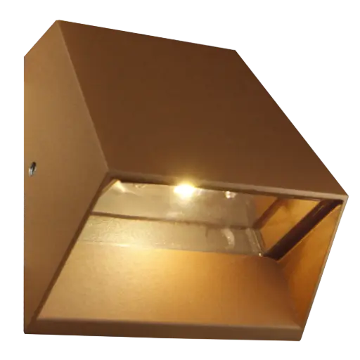 [3424029] TRIUM v3.0 wandlicht rusty Warm Wit LED max 1x7W IP54
