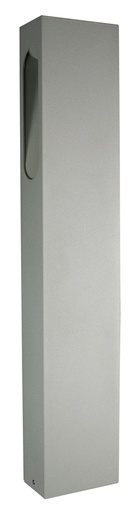 [3424048] CORNER paal 65 cm zilver Warm Wit LED max 1x7W IP54