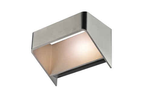 [3425012] X-TRA wandlicht up-down LED 1x4W geborsteld alu