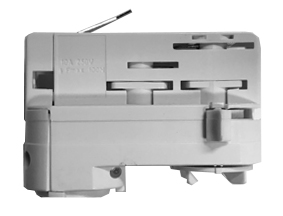 [TR0023W] TRACK 3 fase adapter wit