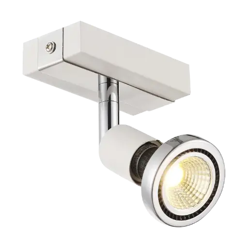 [3427011] ROBUS spot 1xGU10 5W LED incl. wit/chroom