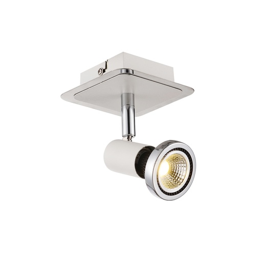 [3427041] XZIBIT spot 1xGU10 5W LED incl. wit/chroom