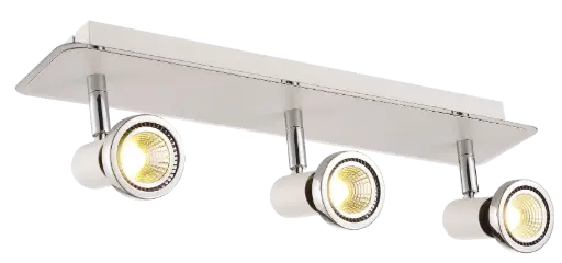 [3427043] XZIBIT spot 3xGU10 5W LED incl.wit/chroom