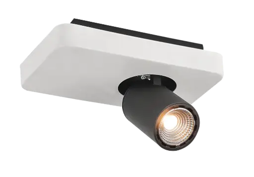 [3427081] Nysit 1L B/W/B 1x4,5W GU10 dimmable LED incl.