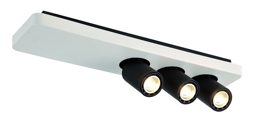 [3427083] Nysit 3L B/W/B 3x4,5W GU10 dimmable LED incl.