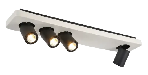 [3427084] Nysit 4L B/W/B 4x4,5W GU10 dimmable LED incl.