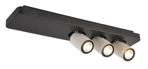 [3427113] Nysit 3L B/B/W 3x 4,5W GU10 dimmable LED incl.