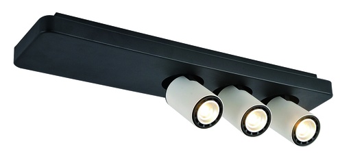 [3427113] Nysit 3L B/B/W 3x 4,5W GU10 dimmable LED incl.