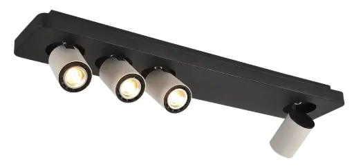 [3427114] Nysit 4L B/B/W 4x 4,5W GU10 dimmable LED incl.