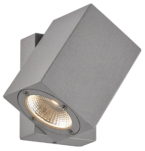 [3401448] TOROX spot IP54 1x7w LED WW mat zilver