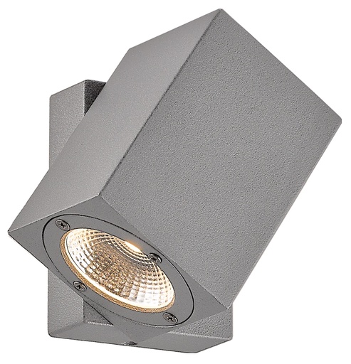 [3401448] TOROX spot IP54 1x7w LED WW mat zilver