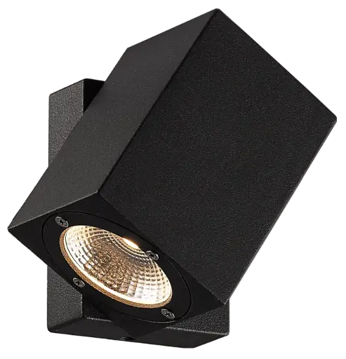 [3401449] TOROX spot IP54 1x7w LED WW donker grijs