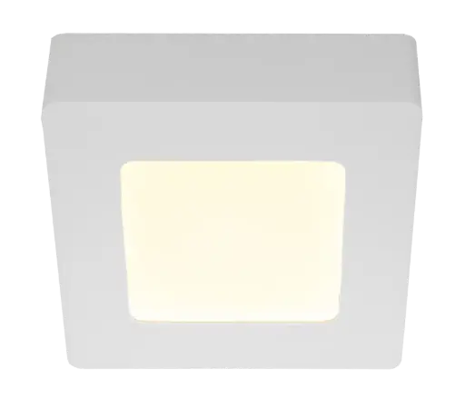 [3422110] FLUKE LED plafonnier vierkant Wit 6W 3000K 12cm