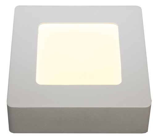 [3422110] FLUKE LED plafonnier vierkant Wit 6W 3000K 12cm