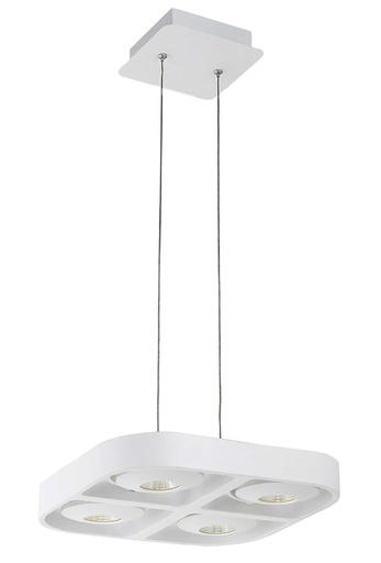 [4012436] GALAXY pendel wit dimbaar 4x5W LED 3000K