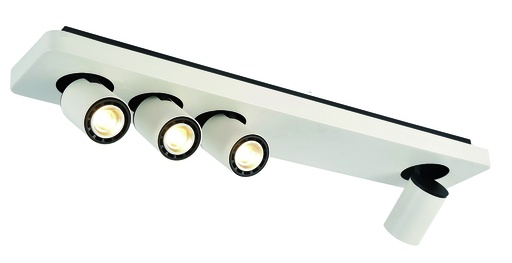 [3427094] Nysit 4L B/W/W 4x4,5W GU10 dimmable LED incl.