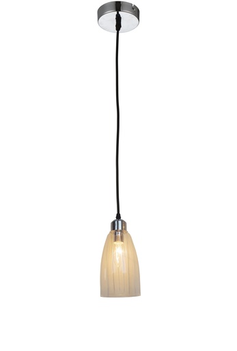 [3416127] CABO pendel chroom/helder glas 1xE14 max 40W