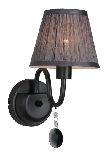 [3416161] NEROLA Wandlicht 1xE14 / grijs kapje