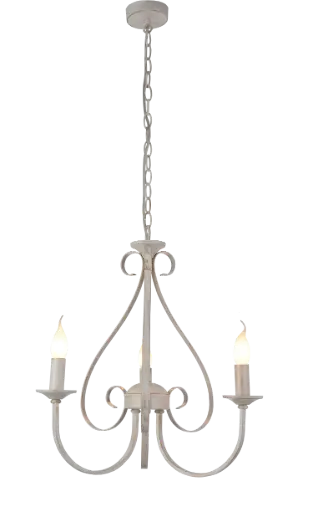 [3416174] MARQUIS luster 3x E14 antiek wit