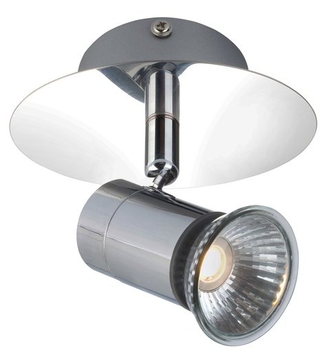 [3427190] RIVERA 1xGU10 5W dimbare LED Chroom IP44_3427190