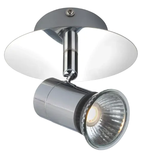 [3427190] RIVERA 1xGU10 5W dimbare LED Chroom IP44_3427190