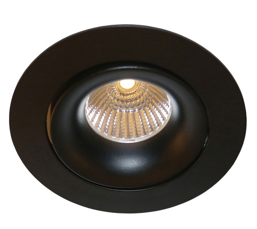 [8202570] TETIZ inbouwspot GU10 zwart 30° richtbaar 70mm