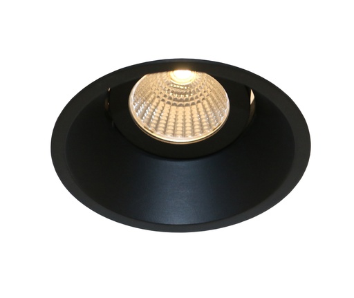 [8202573] TETIZ inbouwspot deep design GU10 zwart 30° richtbaar 90mm