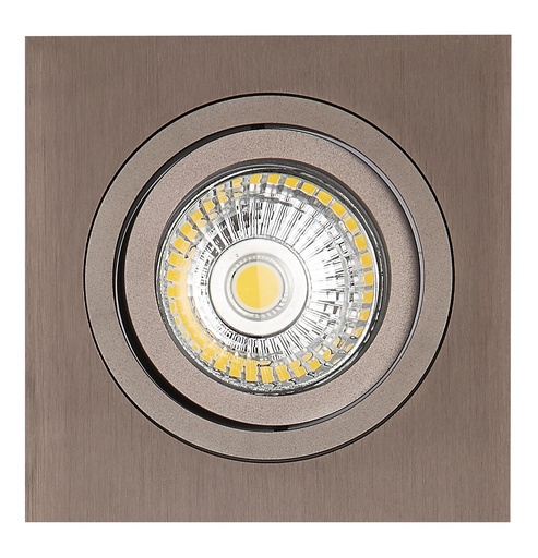 [4014025] ZOOM I inbouwspot brons 1x 5W LED GU10 dimbaar incl.