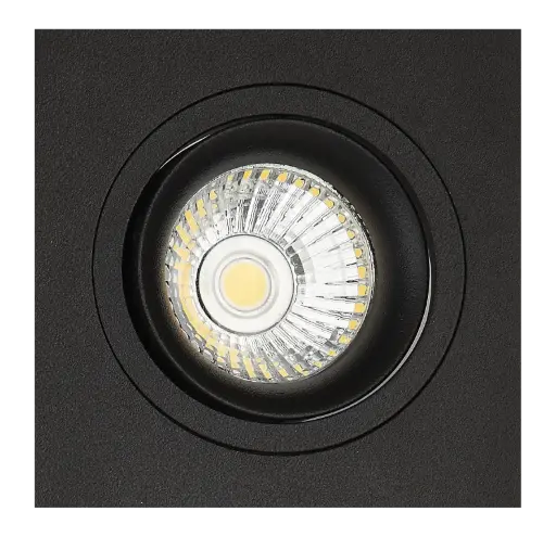 [4014040] ZOOM II inbouwspot zwart 1x 5W LED GU10 dimbaar incl.