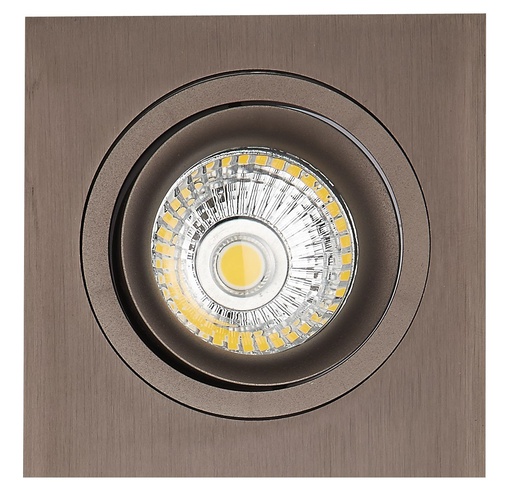 [4014045] ZOOM II inbouwspot brons 1x 5W LED GU10 dimbaar incl.
