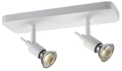 [4014211] SONAR II wit 2x 5W LED GU10 dimbaar incl.