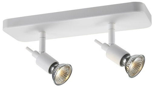 [4014211] SONAR II wit 2x 5W LED GU10 dimbaar incl.