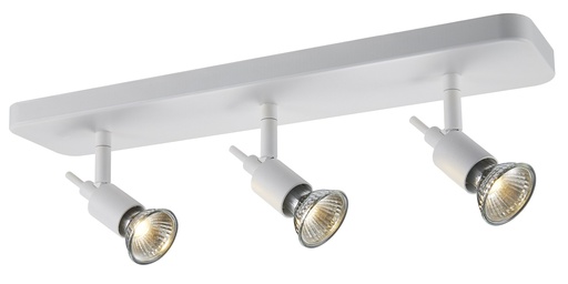 [4014212] SONAR II wit 3x 5W LED GU10 dimbaar incl.