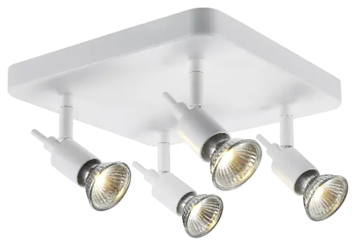 [4014213] SONAR II wit 4x 5W LED GU10 dimbaar incl.